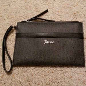 Guess Black Wristlet!